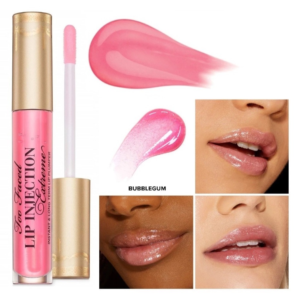 TOO FACED Lip Injection Extreme Lip Plumper in Bubblegum Yum - .14 oz NIB